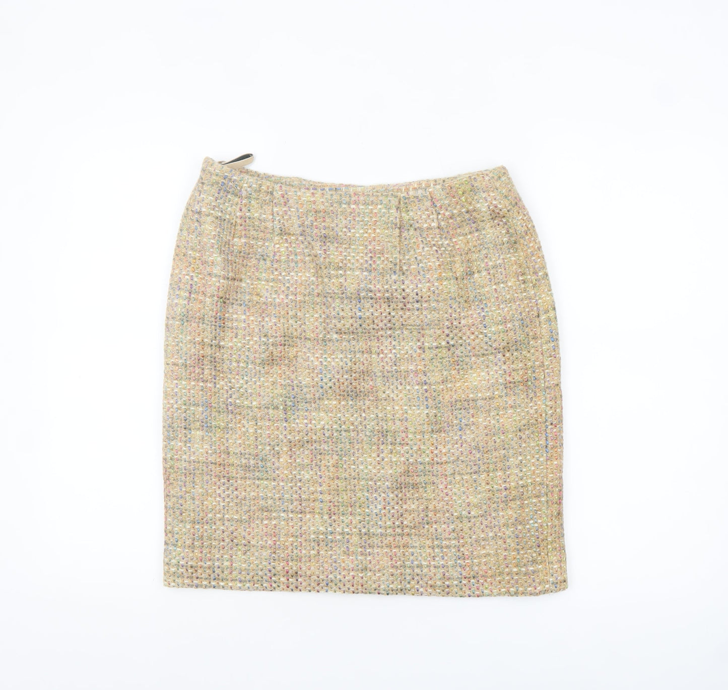 Kaliko Women’s Beige Tweed Pencil Skirt Size 12
