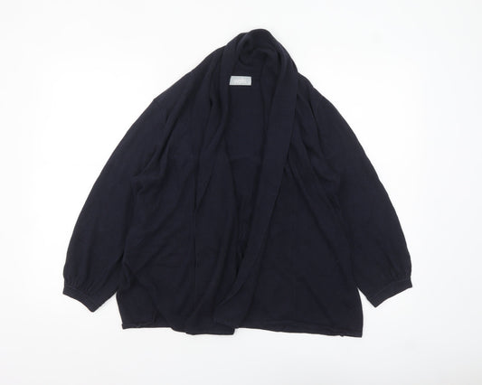 Wallis Women’s Black Open Cardigan Knit Jumper Size M