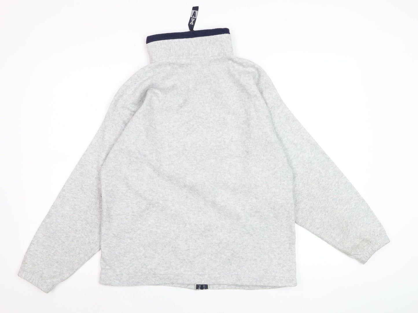 A|X Armani Exchange Men's Grey Full Zip Sweatshirt S