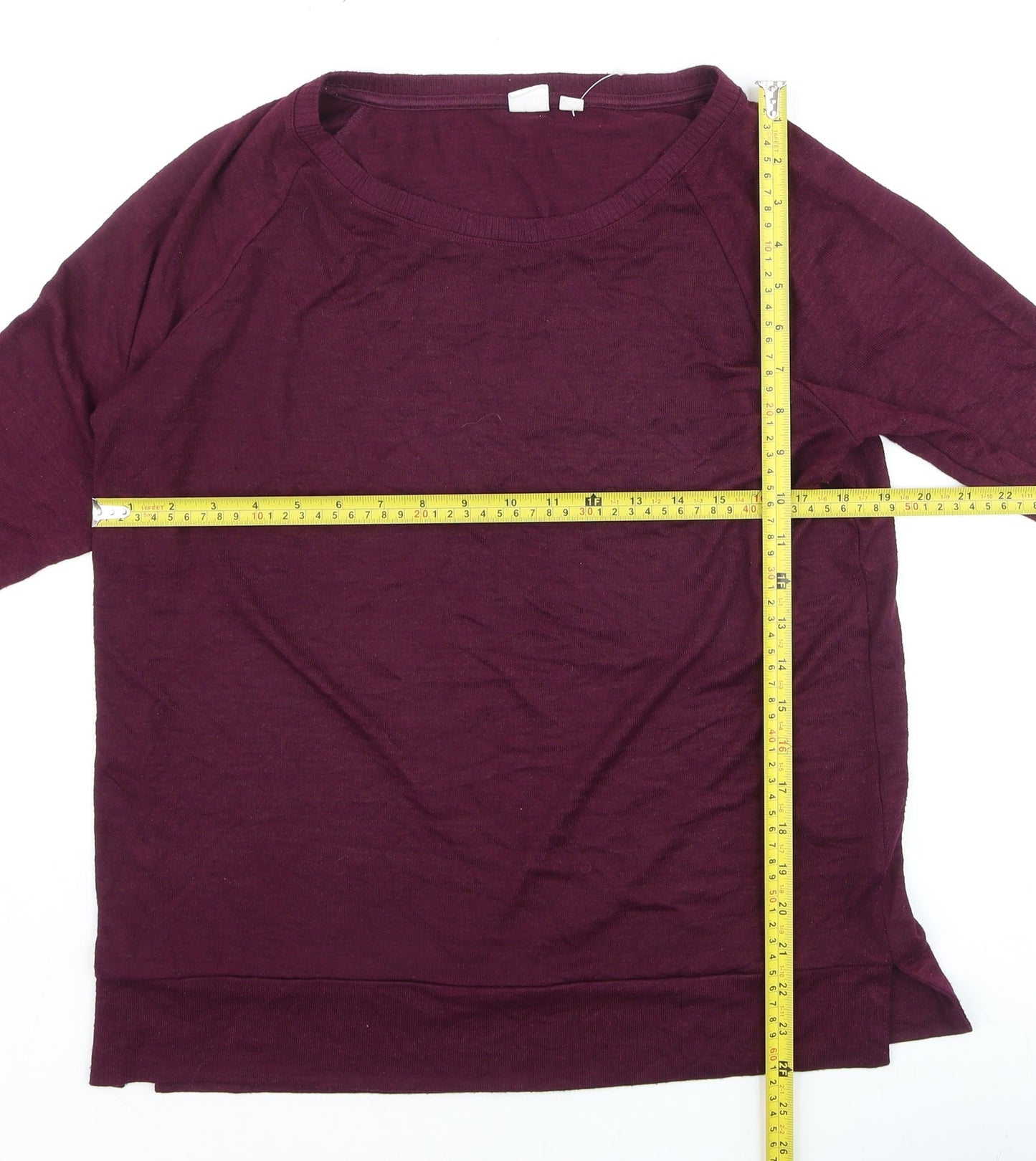 GAP Womens Purple Crew Neck Long Sleeve Pullover Jumper Size S