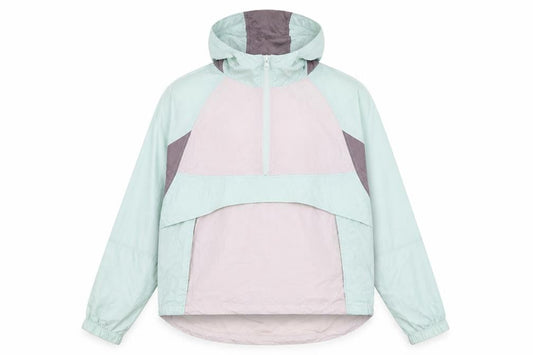 iets frans Men's Blue XS Colourblock Windbreaker Jacket