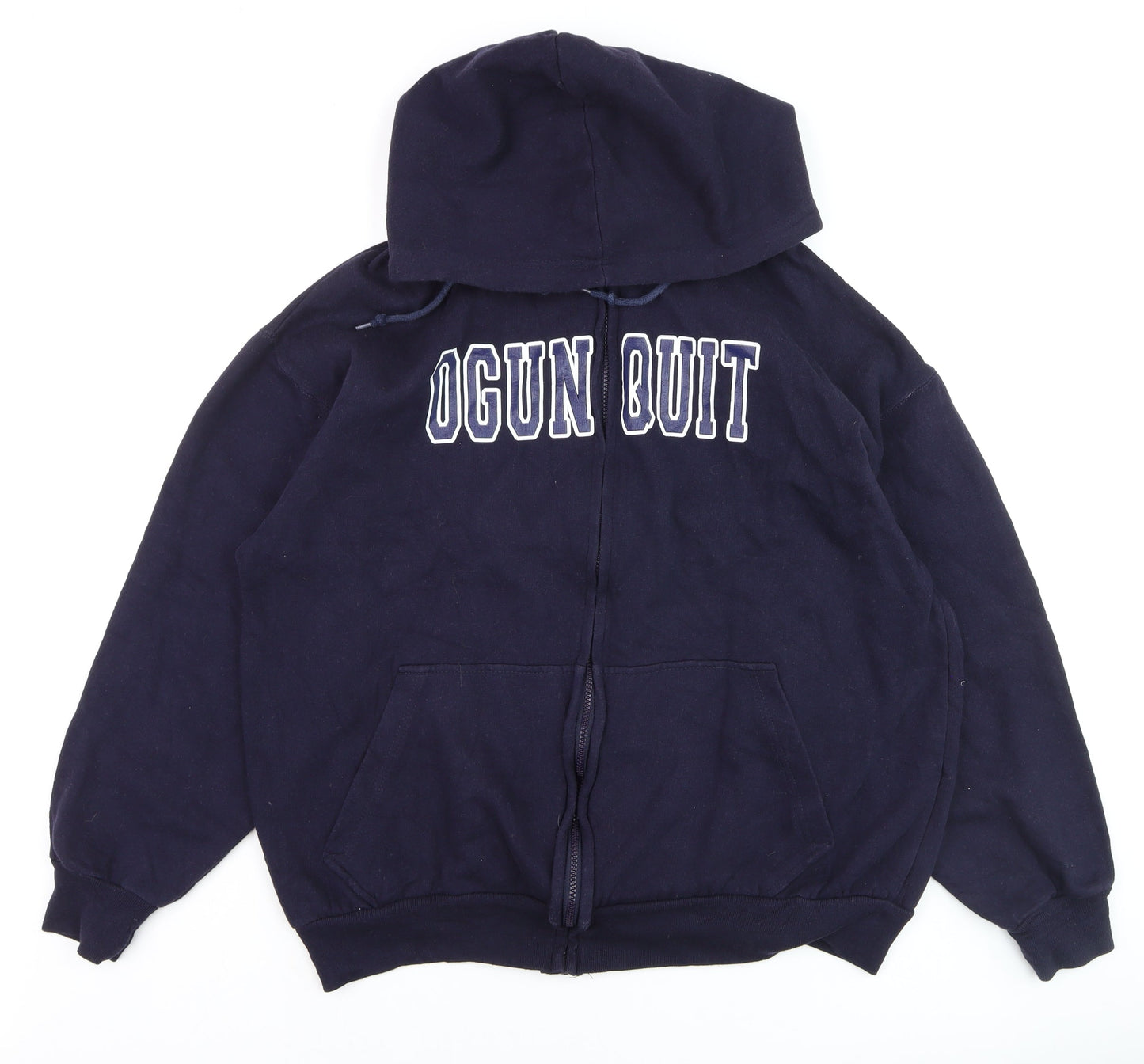 Ritchie's Sportswear Men's Blue XL Full Zip Hoodie College Style