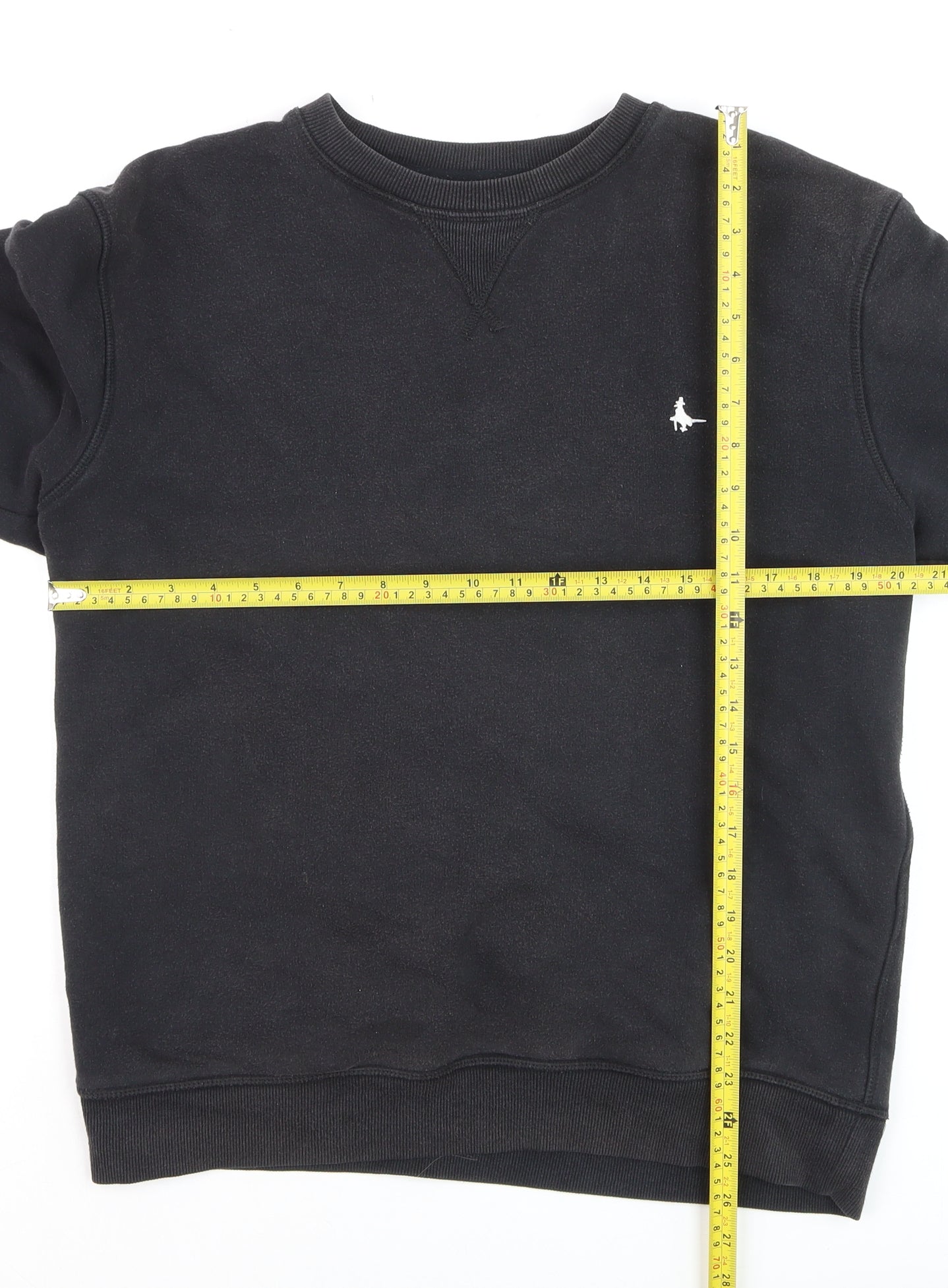 Jack Wills Men's Black M Pullover Crew Neck Sweatshirt