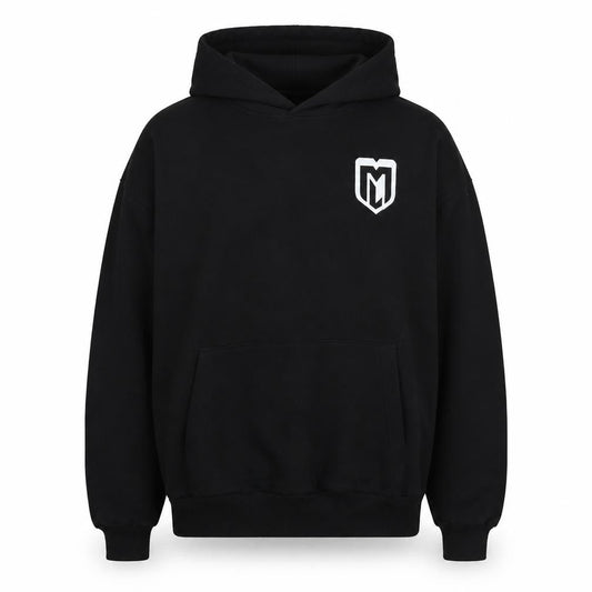 Aviator Nation Mens Black L Pullover Hoodie with Logo