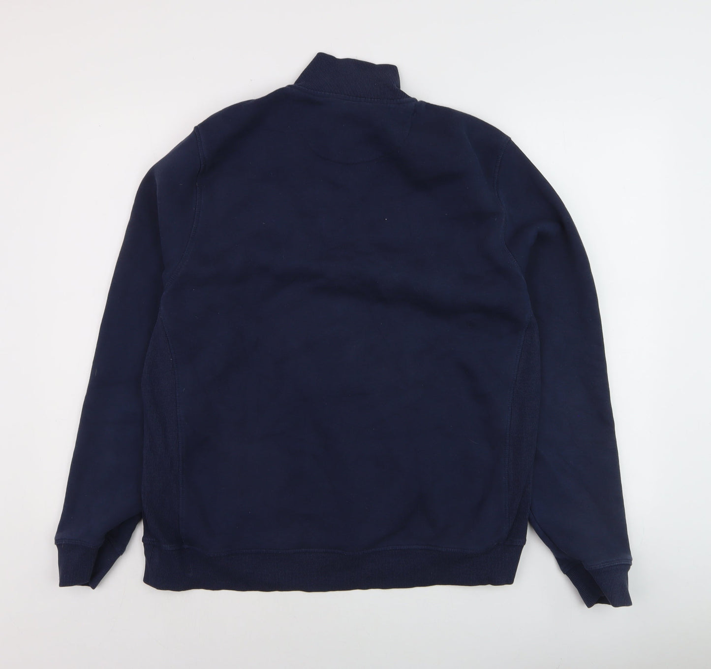 Penguin Men's Blue 1/4 Zip Pullover Sweatshirt Size L
