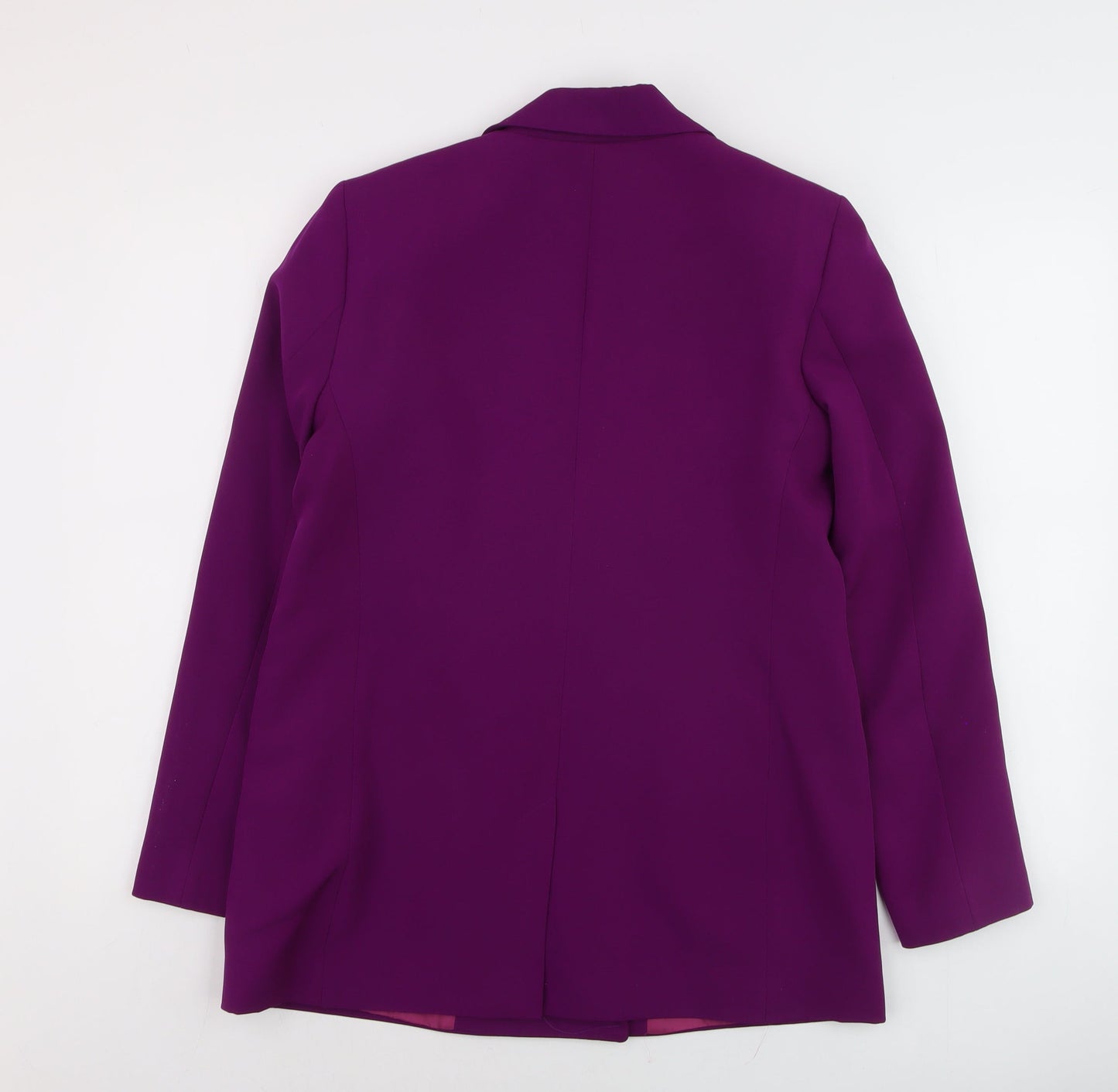 Topshop Women’s Purple Double Breasted Blazer Jacket UK 12