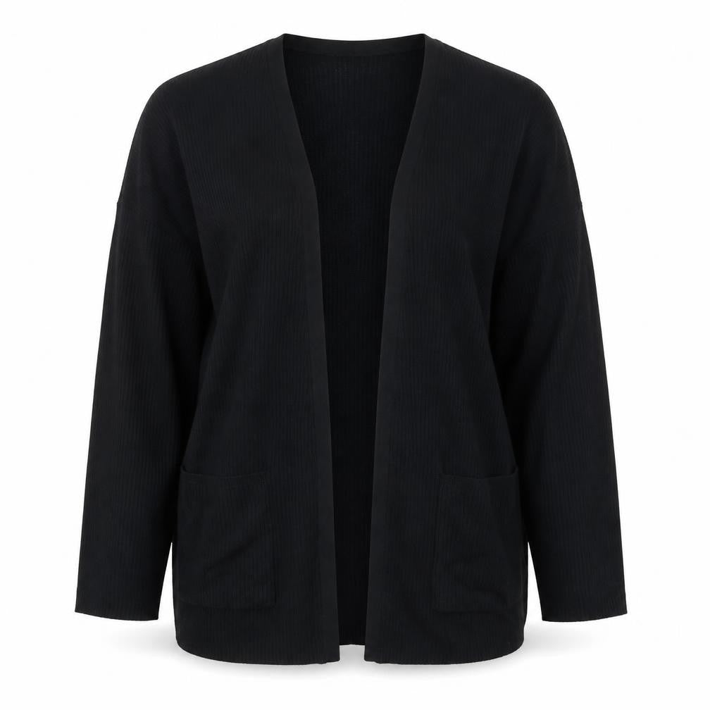 Marks and Spencer Women Black XL Open Front Cardigan Viscose Blend