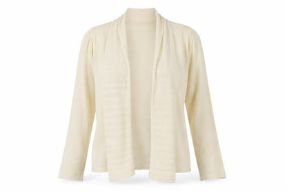 Marks & Spencer Women’s Ivory Knit Open Front Cardigan M