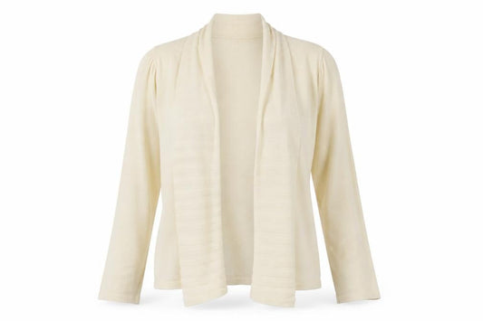 Marks & Spencer Women’s Ivory Knit Open Front Cardigan M