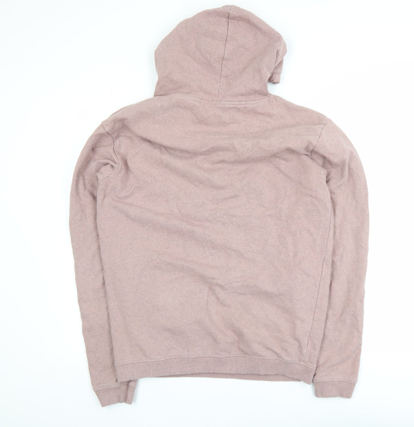 Remill Womens Pink Pullover Hoodie L Circular Organic Cotton