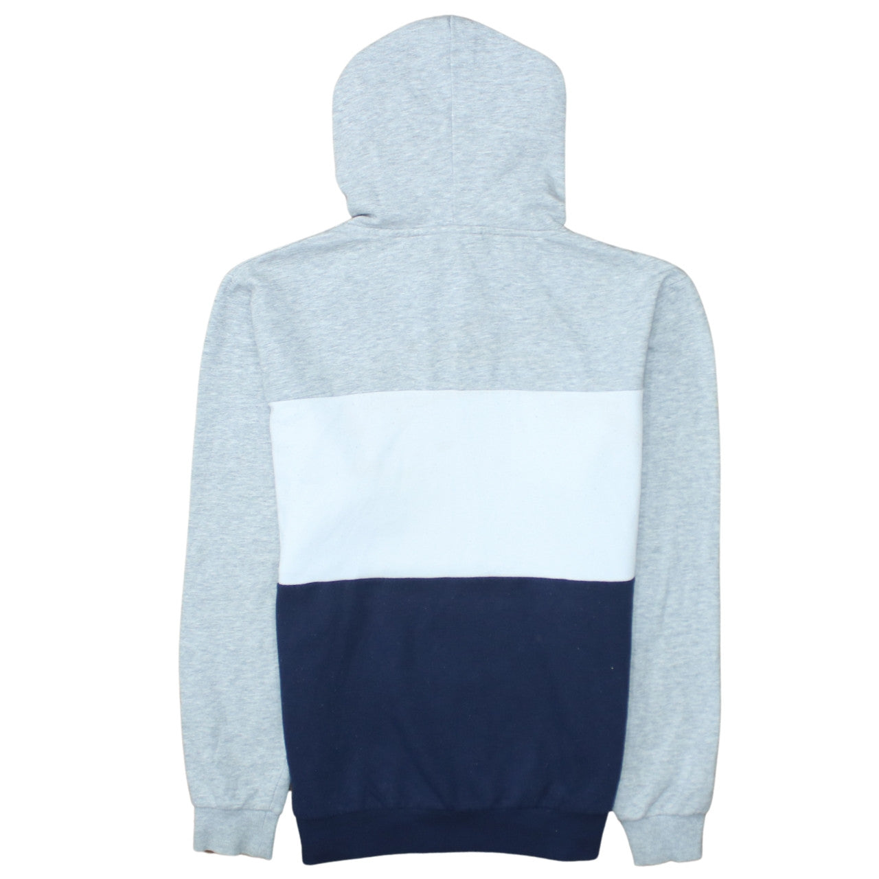 FILA Men’s Grey Pullover Hoodie Small Logo Fleece Sweatshirt