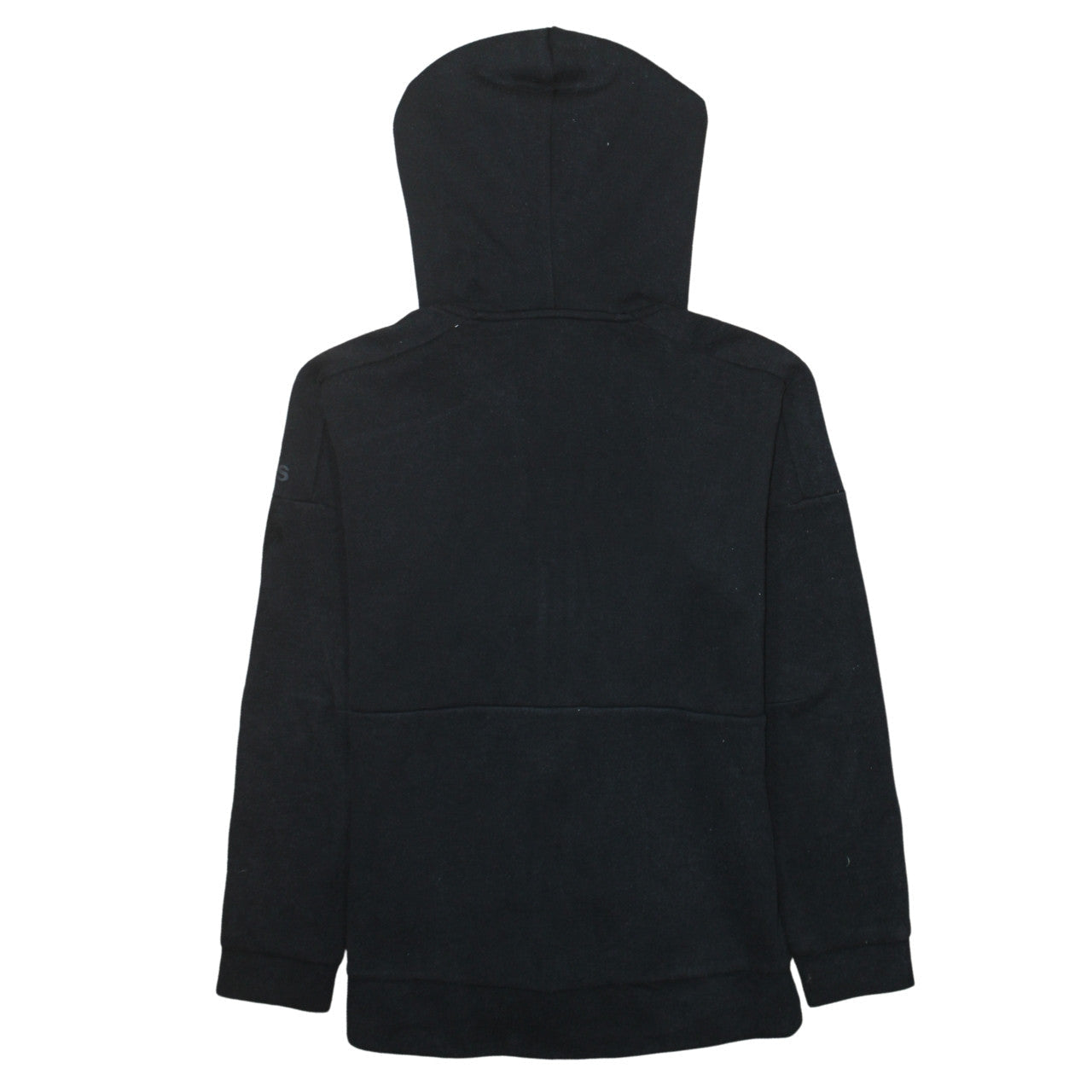 Adidas Women Black Full Zip Hoodie Size S Hooded Sweatshirt