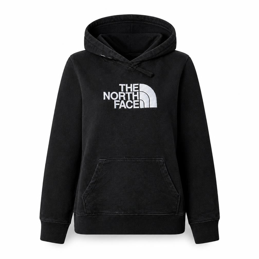 The North Face Womens Black Small Pullover Hoodie Cotton Casual