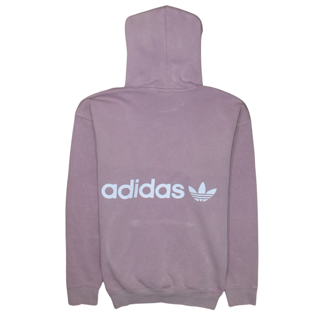 Adidas Women Pink Pullover Hoodie XS Hooded Logo Sweatshirt