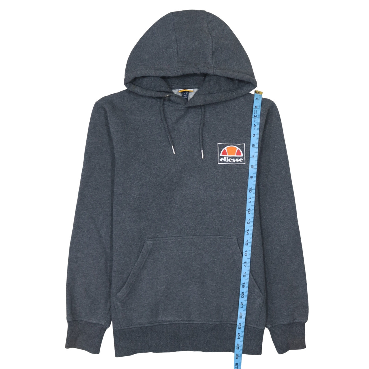Ellesse Men's Grey Pullover Hoodie Size M Regular Fit