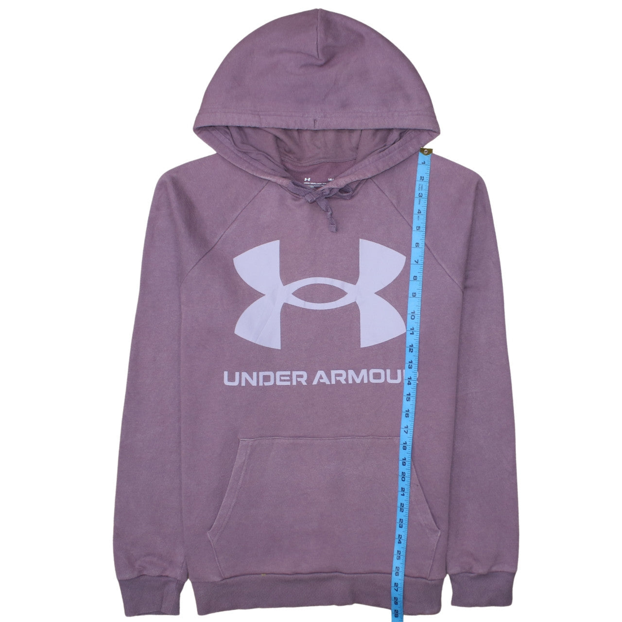 Under Armour Women Purple Pullover Hoodie LG Loose Fit Casual Sportswear