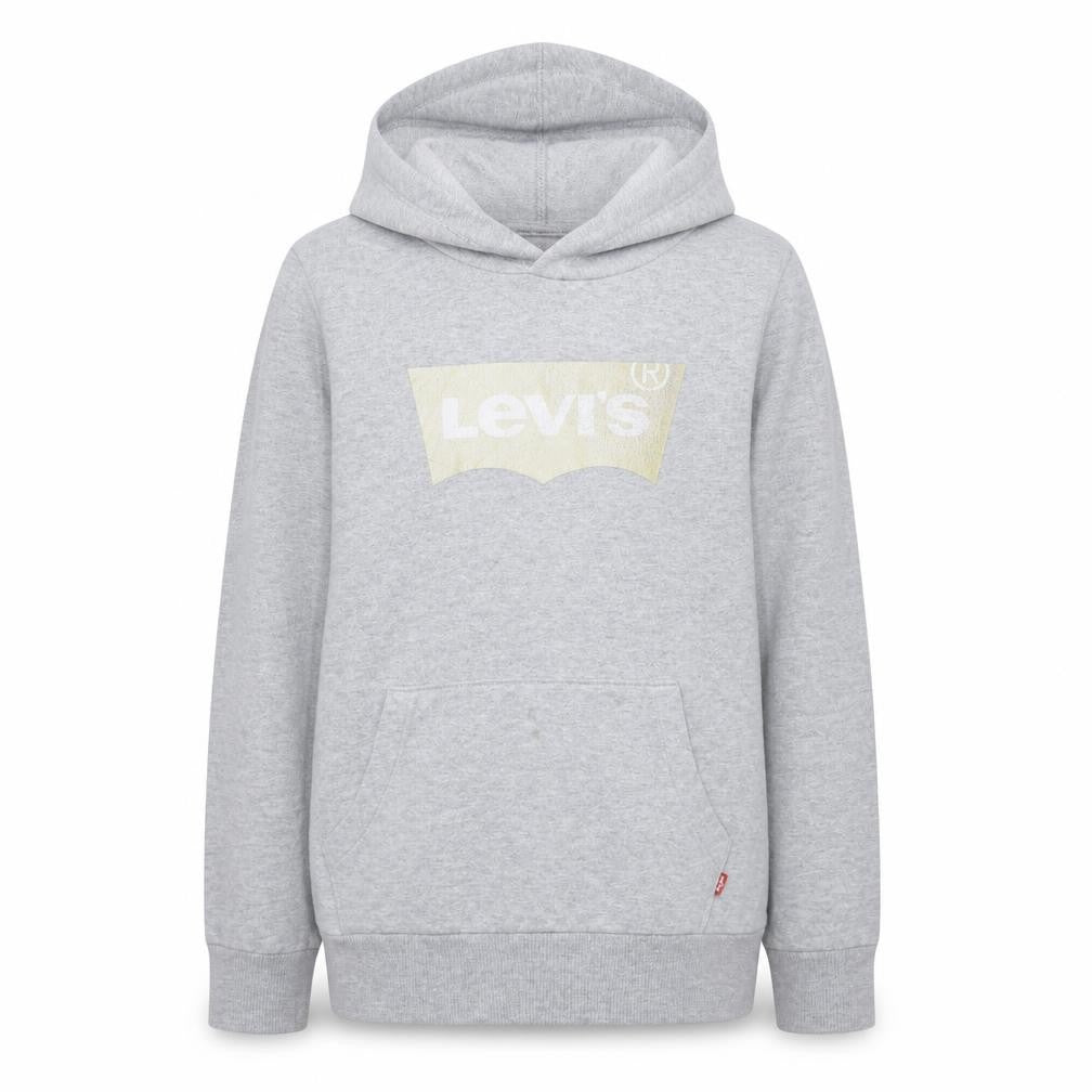 Levi's Girls Grey Pullover Hoodie 16 Years Logo Cotton Blend Sweatshirt