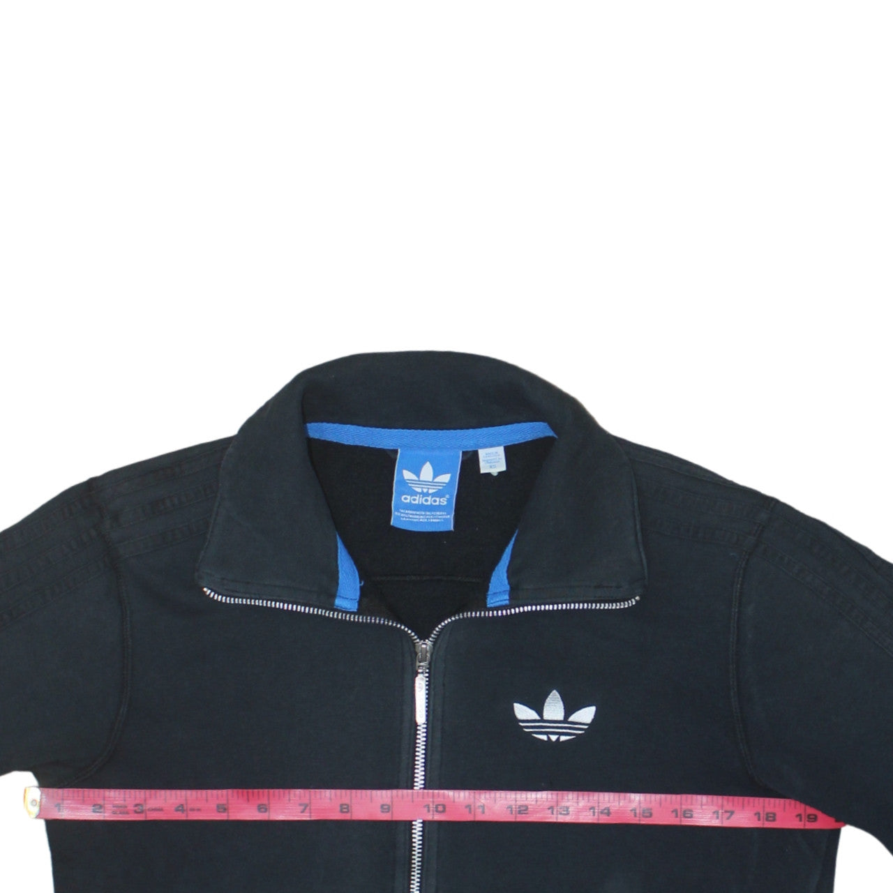 Adidas Women's Black XS Track Jacket Full Zip Casual Sportswear