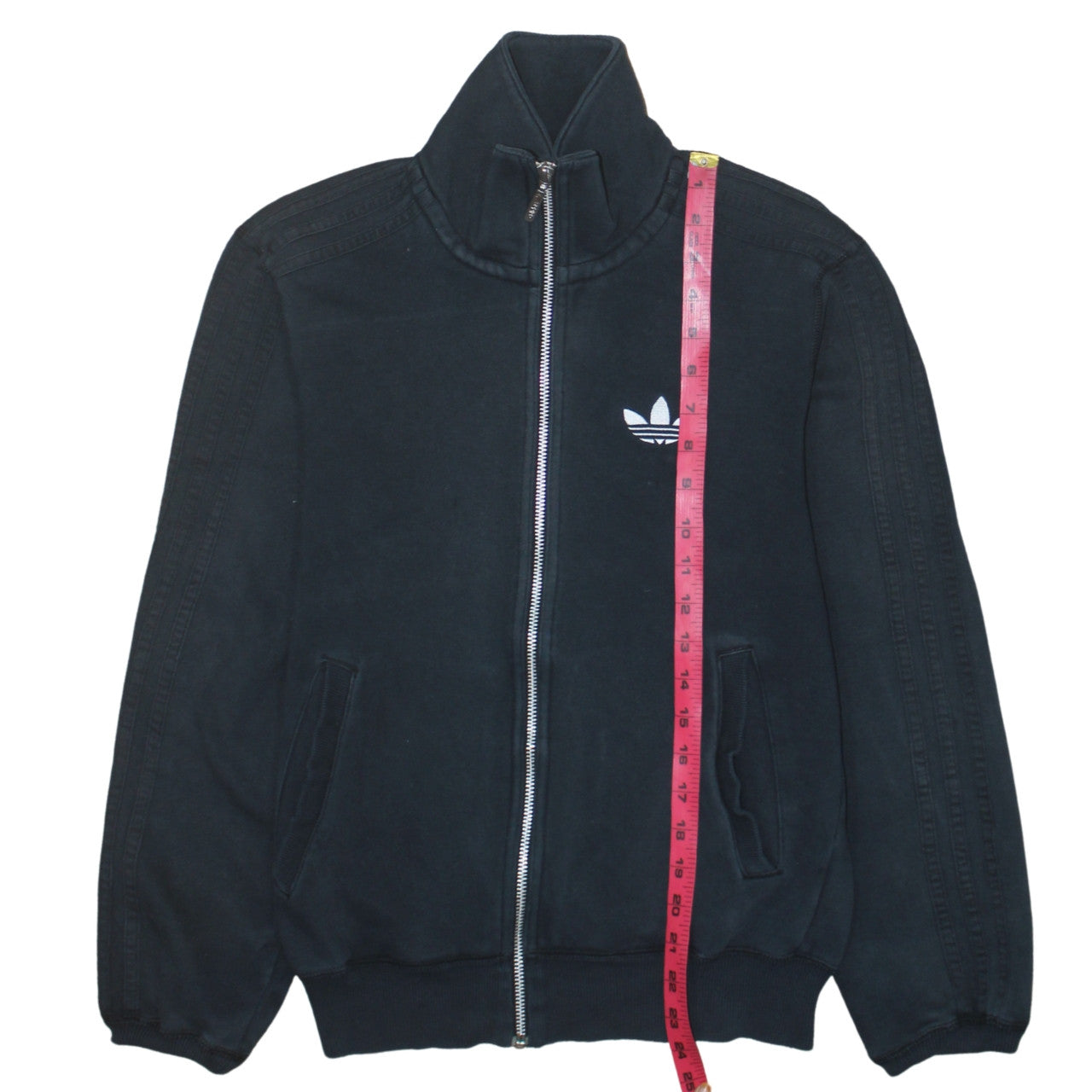 Adidas Women's Black XS Track Jacket Full Zip Casual Sportswear