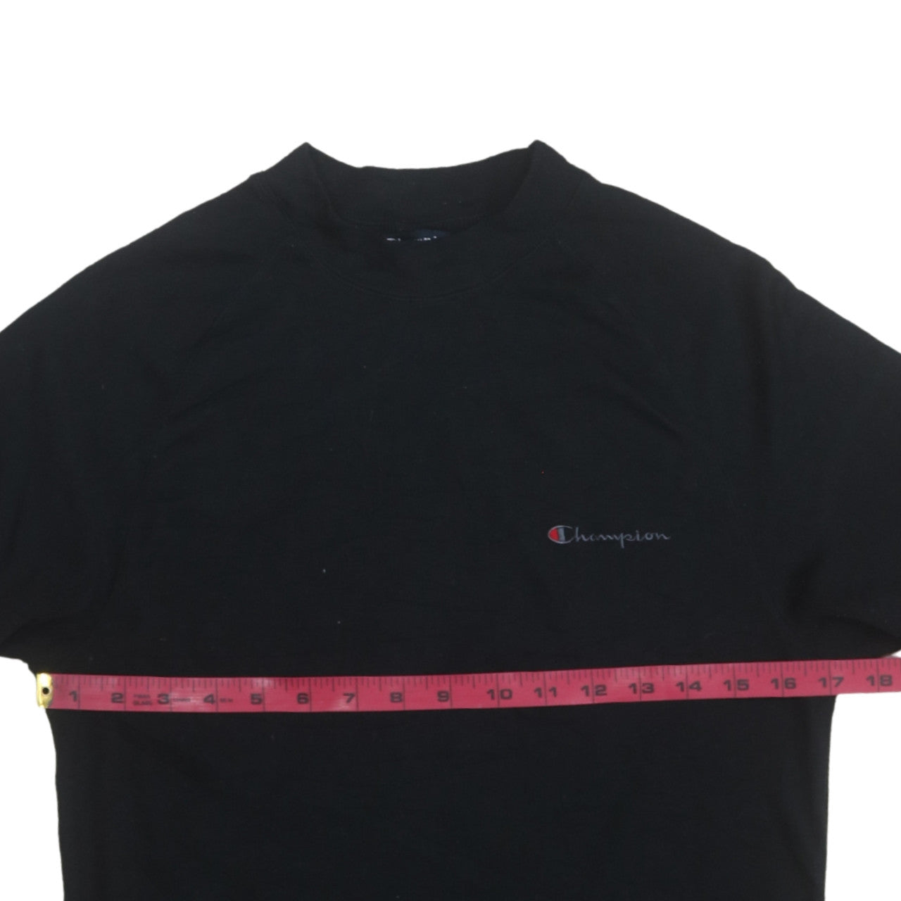 Champion Men's Black Long Sleeve Pullover T-Shirt Size L