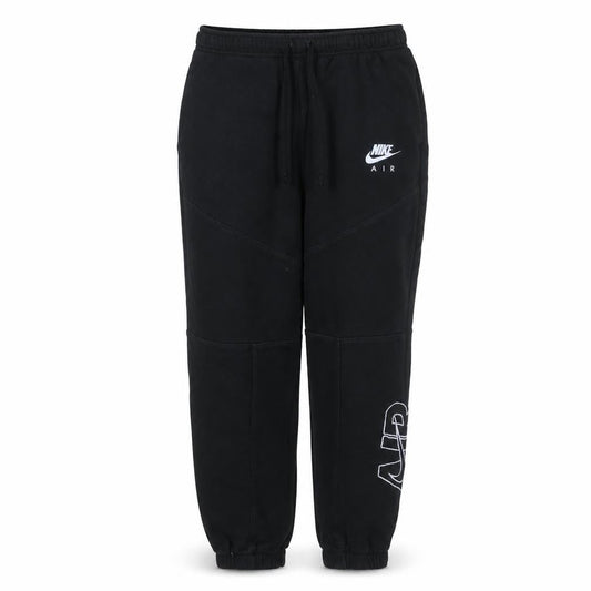 Nike Air Women's Black Jogger Trousers M Fleece Drawstring