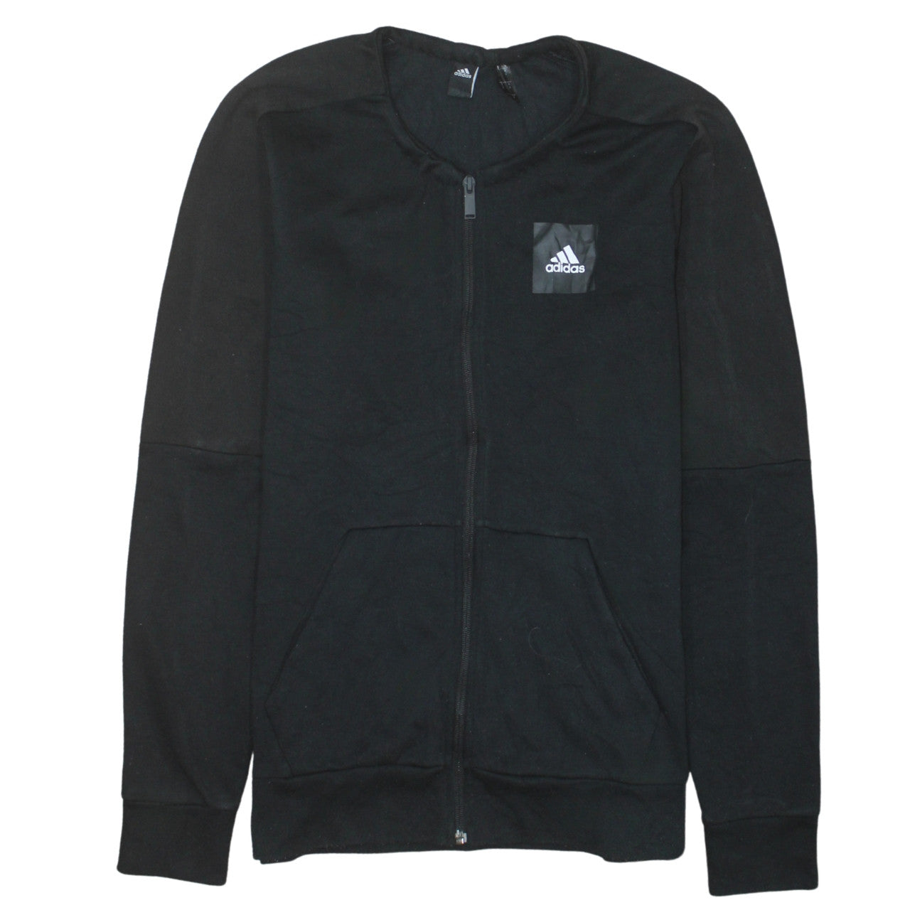 Adidas Men's Black Full Zip Track Jacket Size M