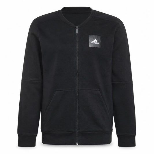 Adidas Men's Black Full Zip Track Jacket Size M