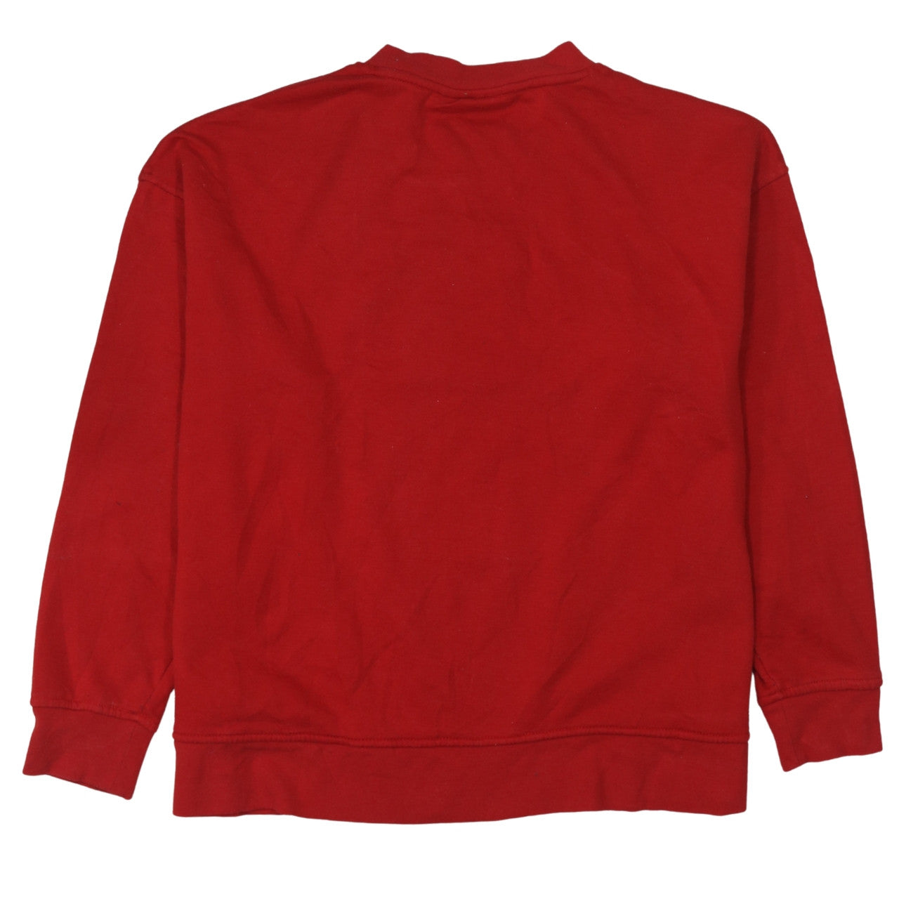 Disney Womens Red Minnie Mouse Pullover Sweatshirt UK 12-14