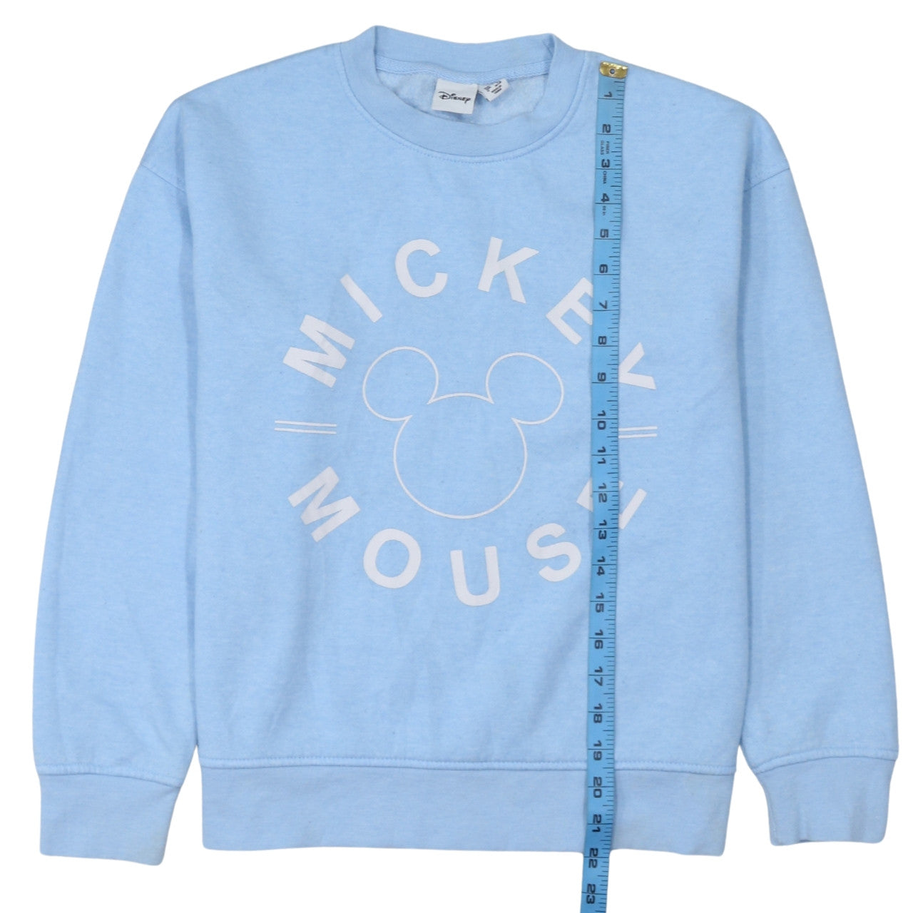 Disney Primark Women Blue 2XS Pullover Sweatshirt Mickey Mouse Graphic