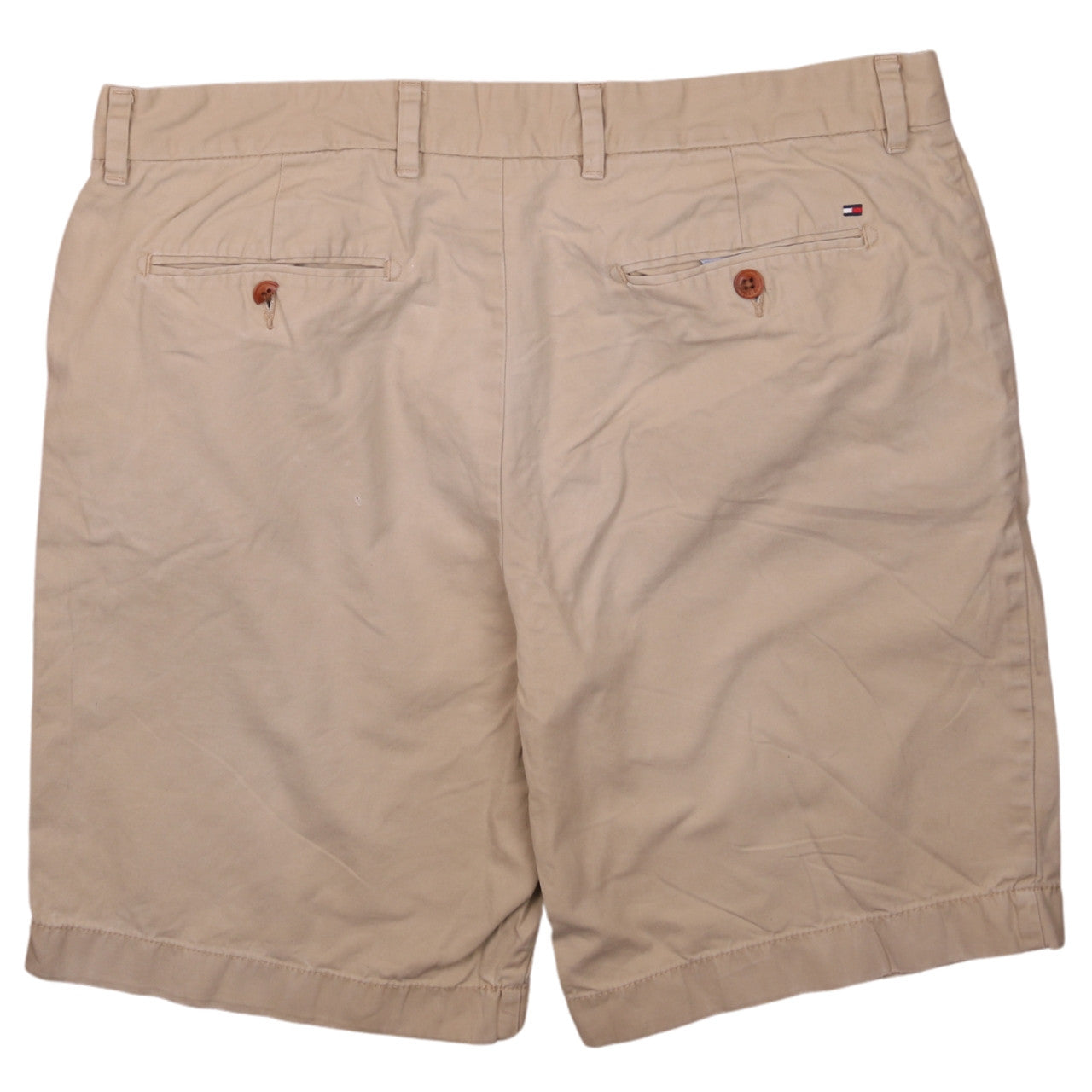 Tommy Hilfiger Men's Beige Chino Shorts Size 35 Classic Fit