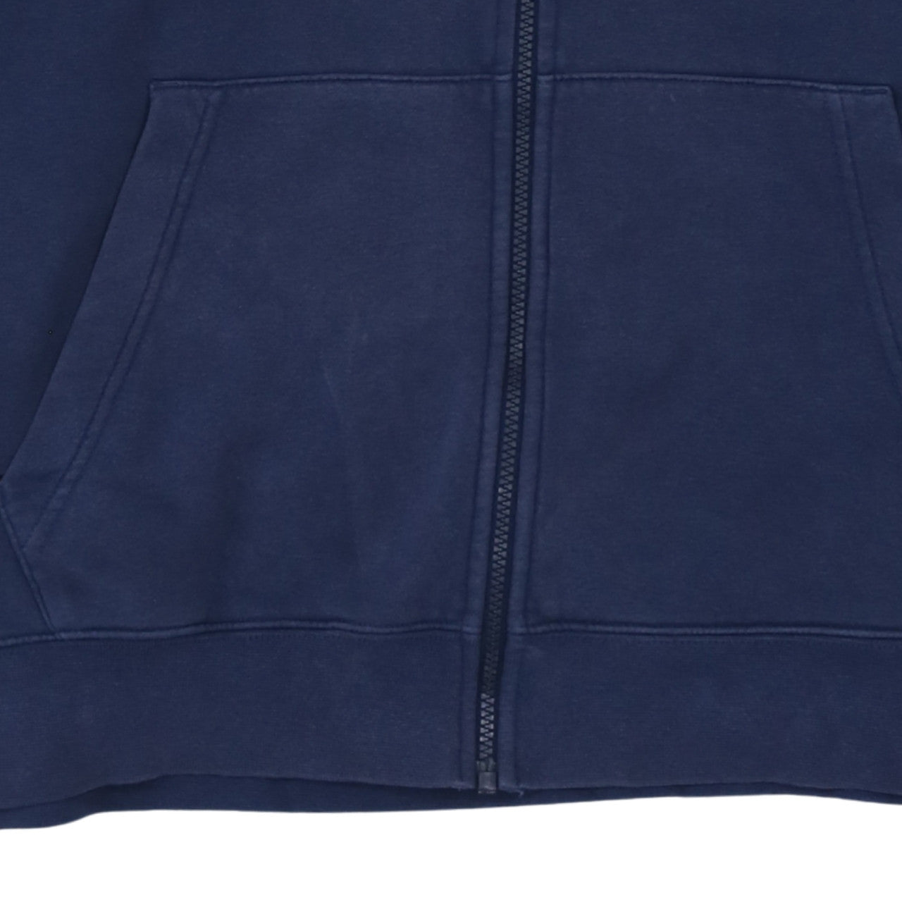 Nike Men's Blue XL Full Zip Hoodie Sweatshirt with Logo
