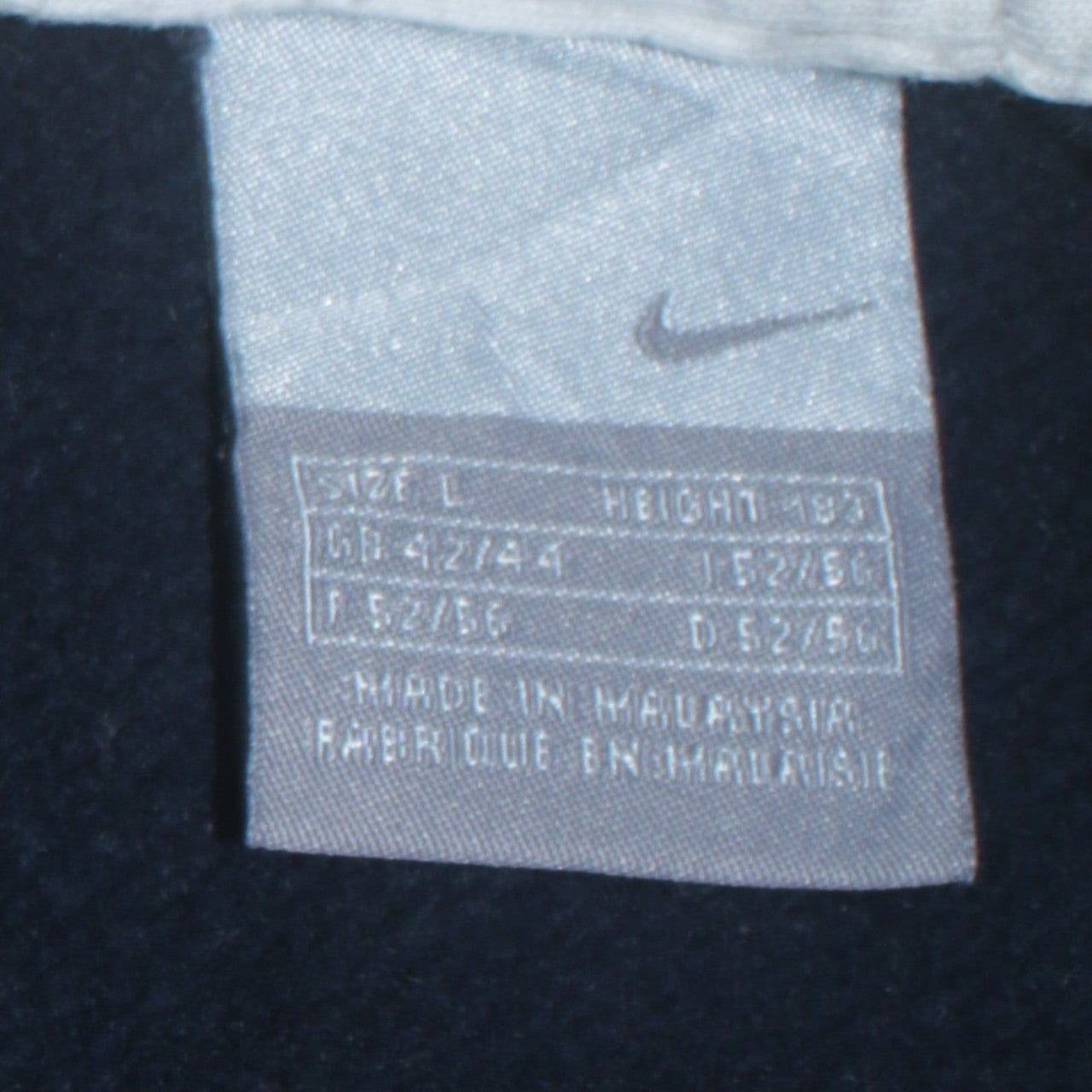 Nike Oregon Track Navy Sweatshirt Women L Crew Neck Pullover
