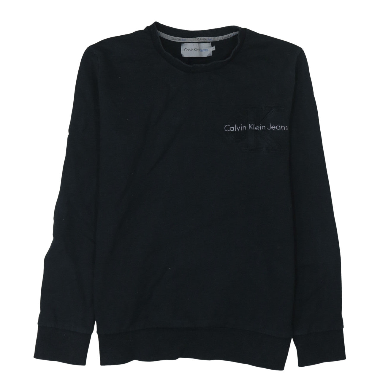 Calvin Klein Jeans Men's Black XL Pullover Sweatshirt