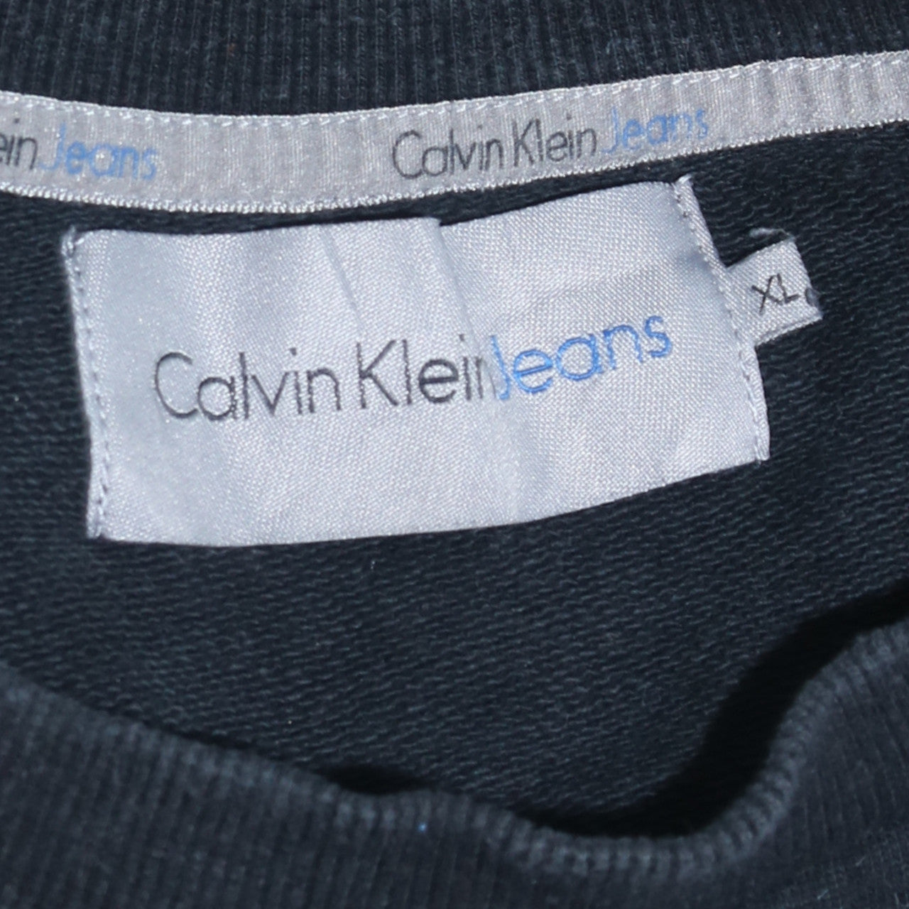 Calvin Klein Jeans Men's Black XL Pullover Sweatshirt