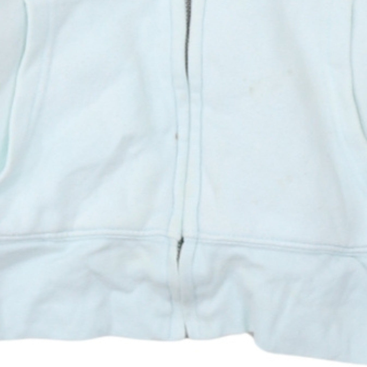 GAP Womens Light Blue Full Zip Hoodie Sherpa Lined Size S