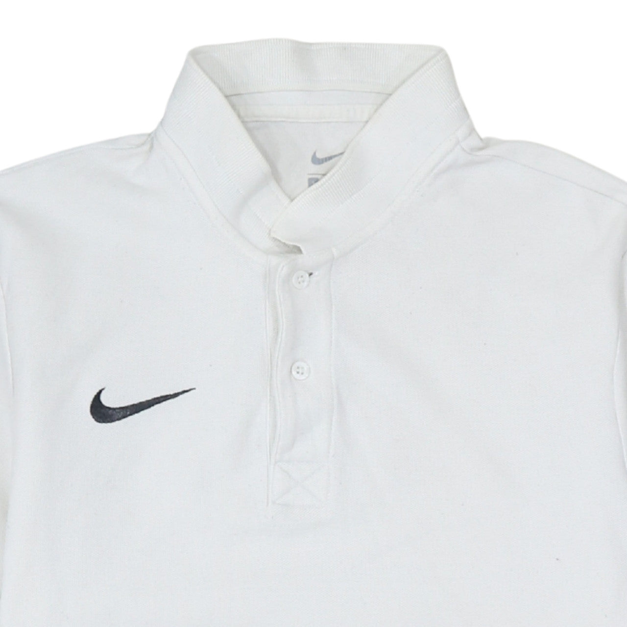 Nike Men's White Classic Short Sleeve Polo Shirt Size S