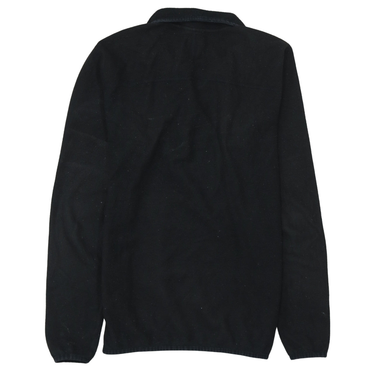 The North Face Womens Black Fleece 1/4 Zip Jacket Size S