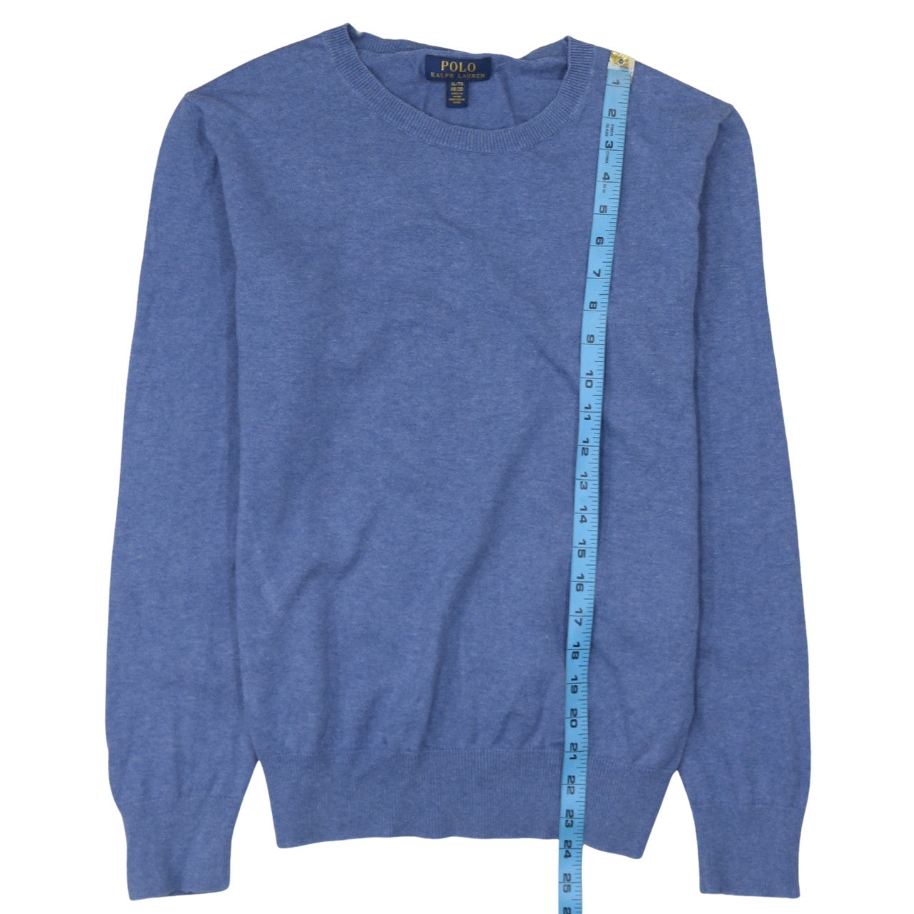 Polo Ralph Lauren Boys Blue XL Cotton Crew Neck Jumper