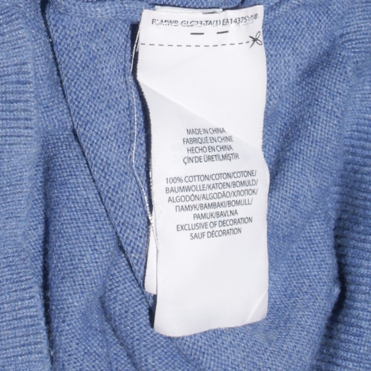 Polo Ralph Lauren Boys Blue XL Cotton Crew Neck Jumper