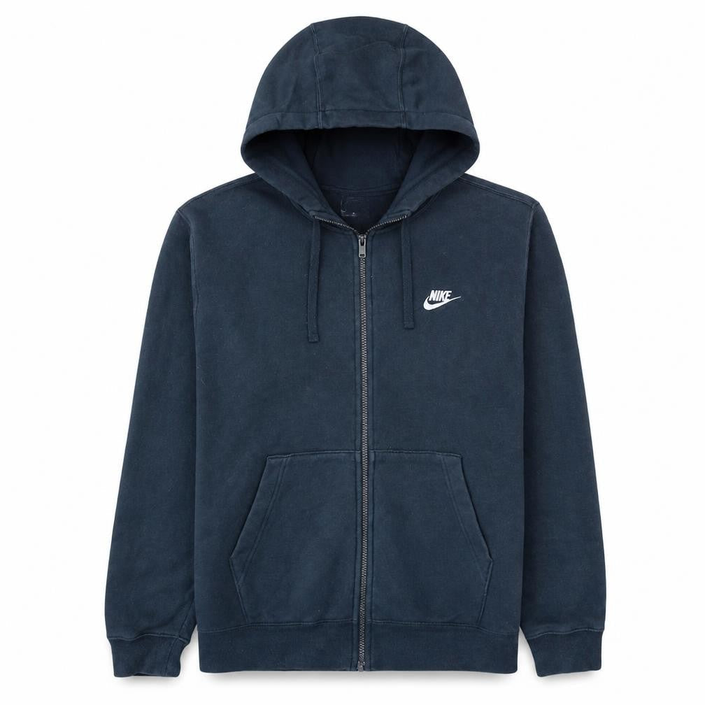 Nike Men's Black Full Zip Hoodie M Regular Fit Sportswear