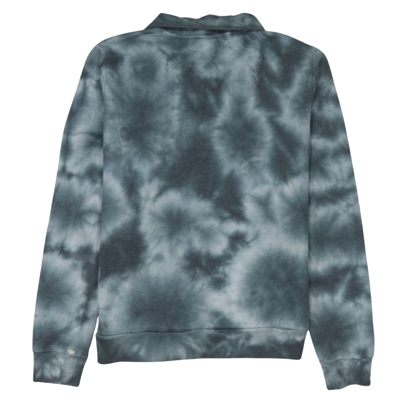 Victoria’s Secret PINK Girls Grey Tie-Dye 1/2 Zip Fleece Sweatshirt Size L