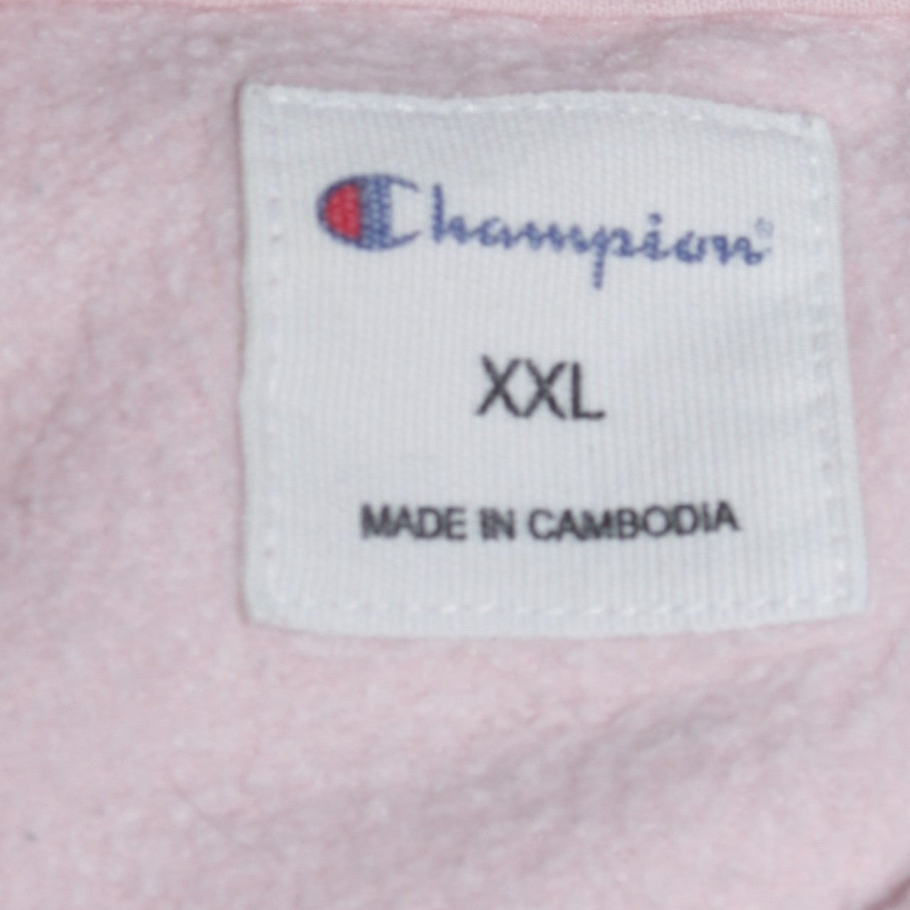 Champion Womens Pink Pullover Hoodie XXL Embroidered Logo
