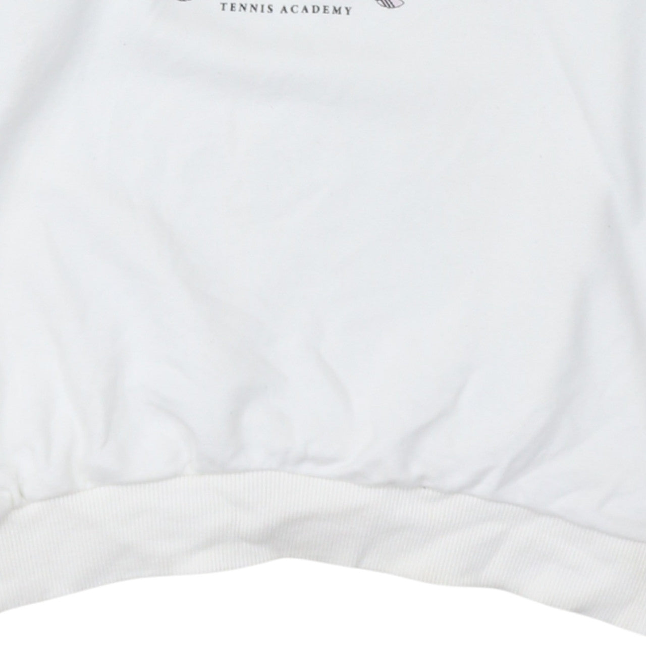Adidas Women White Tennis Academy Pullover Sweatshirt UK 16