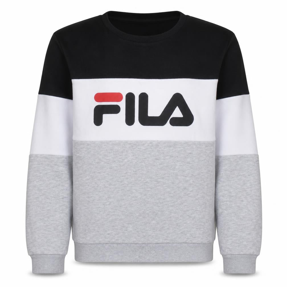 Fila Boys Multicoloured Logo Pullover Sweatshirt 13-14 Years