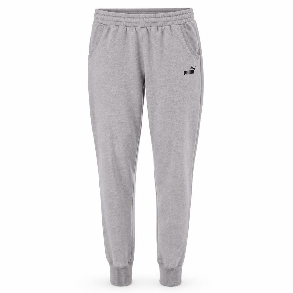 Puma Women's Grey Jogger Sweatpants Size 10 Elastic Waist