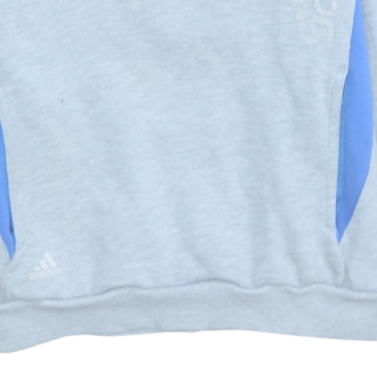adidas Boys Grey Pullover Hoodie 13-14 Years Fleece Hooded Sweatshirt