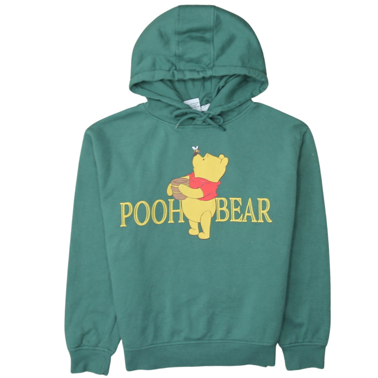 Disney Women’s Green Winnie the Pooh Hoodie Size 10/12 Pullover