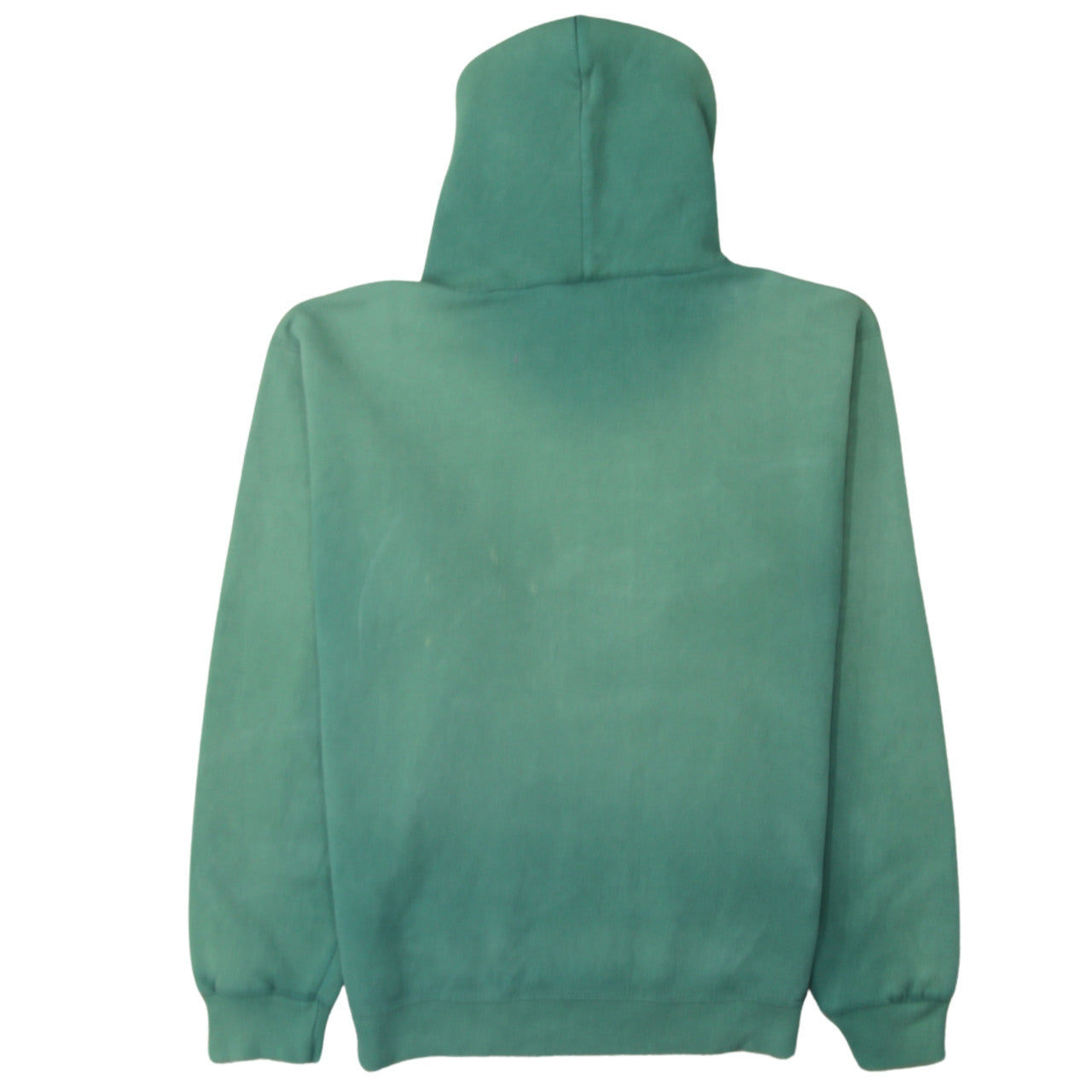 Champion Men's Green Pullover Hoodie M Regular Fit Fleece Sweatshirt
