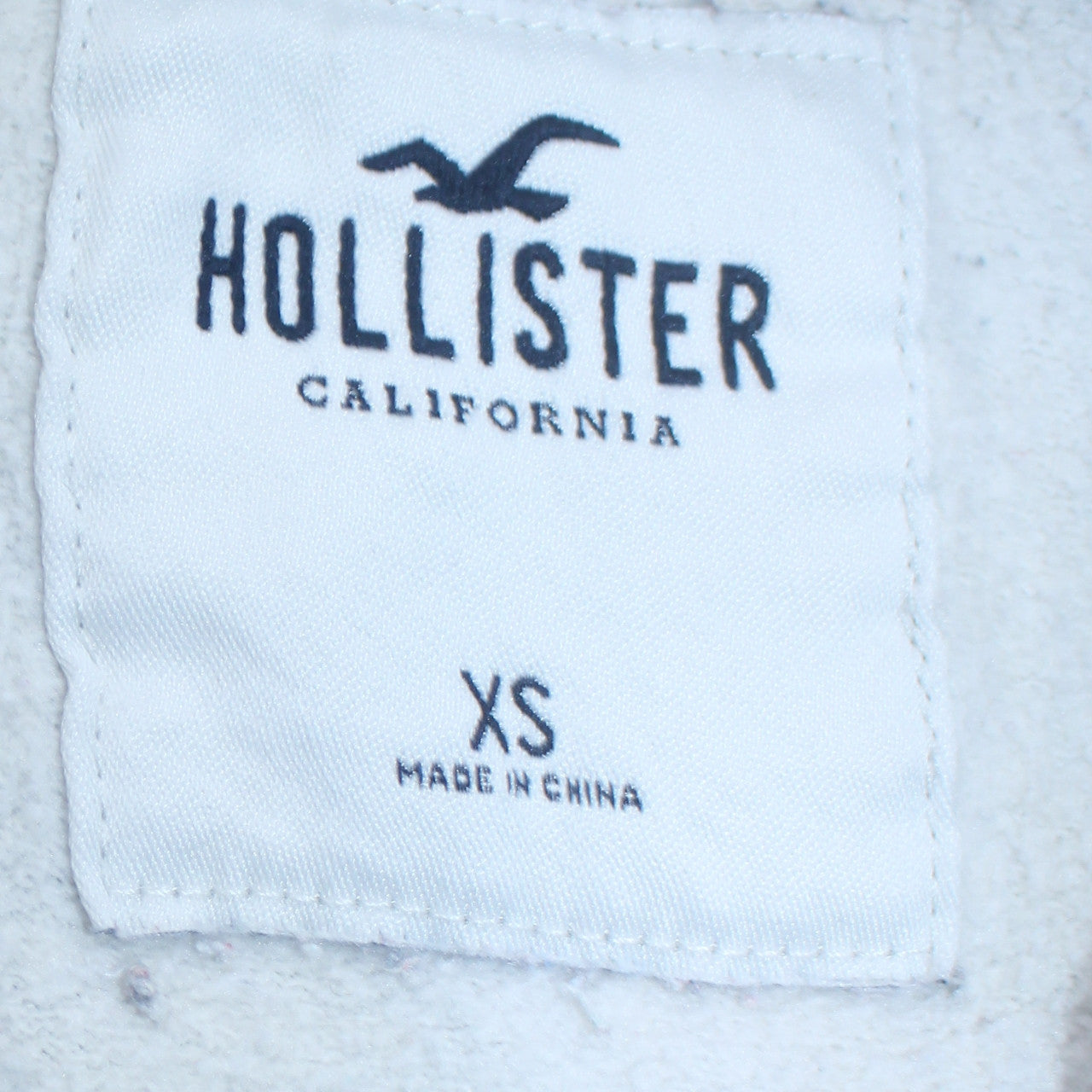 Hollister Women's Blue Tie-Dye Pullover Hoodie XS Cotton Blend