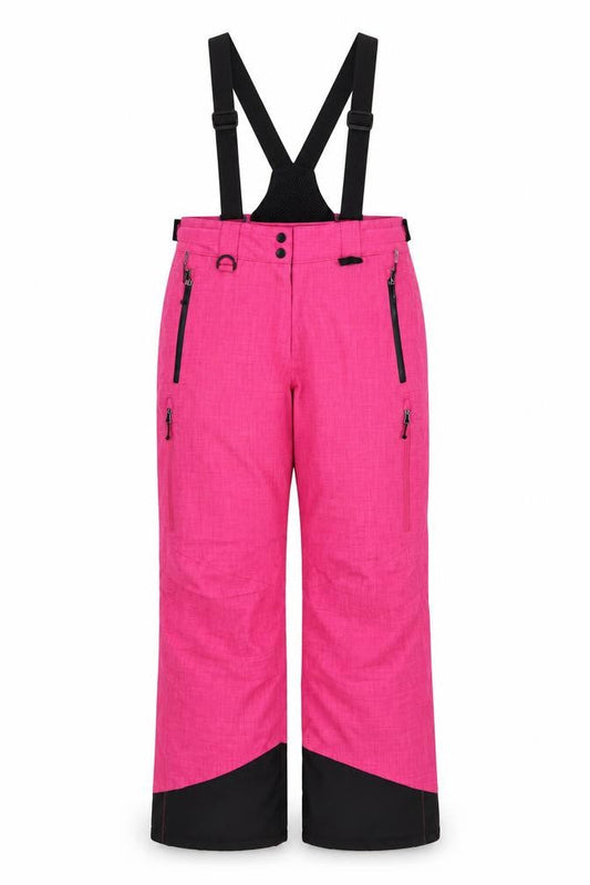 Crane Women's Pink Waterproof Insulated Snow Ski Pants M